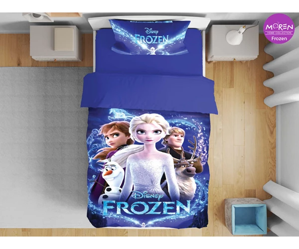 لحاف یک‌ نفره 4 تکه مدل Frozen